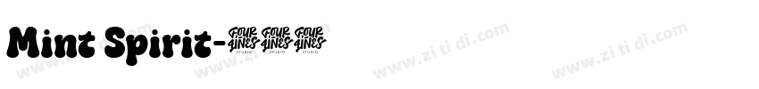 Mint Spirit字体转换